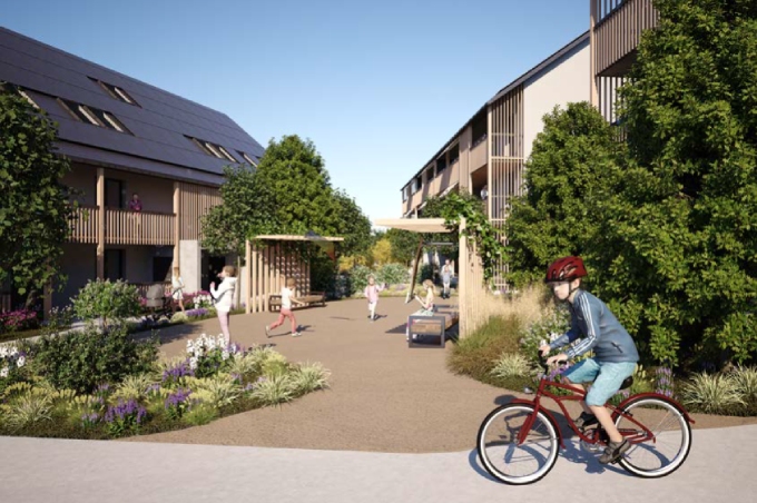 Mehrfamilienhäuser Hohlenweg Oeschgen